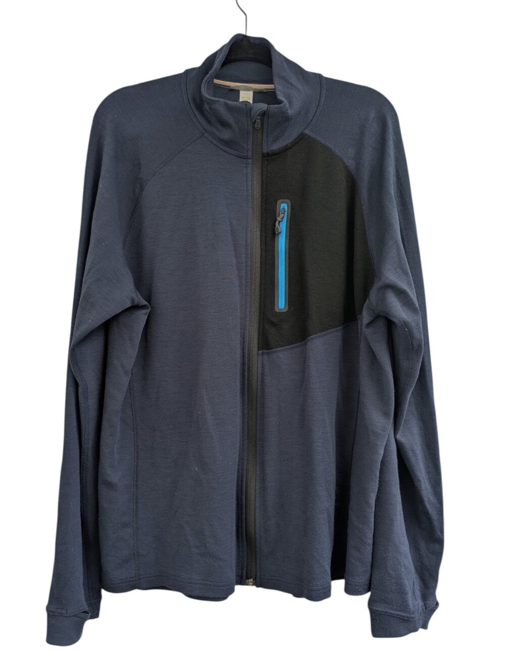 Smartwool Blue Wool Zip Sweater